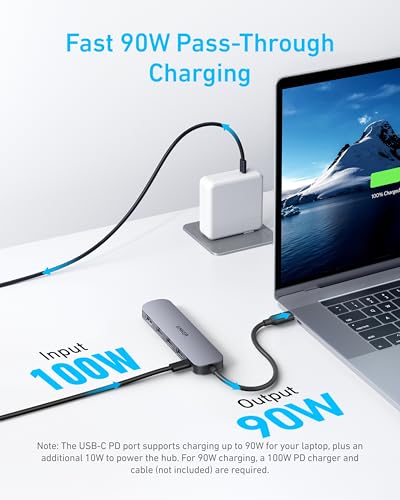 Anker USB-C Hub (5-in-1, 4K HDMI) - A8357