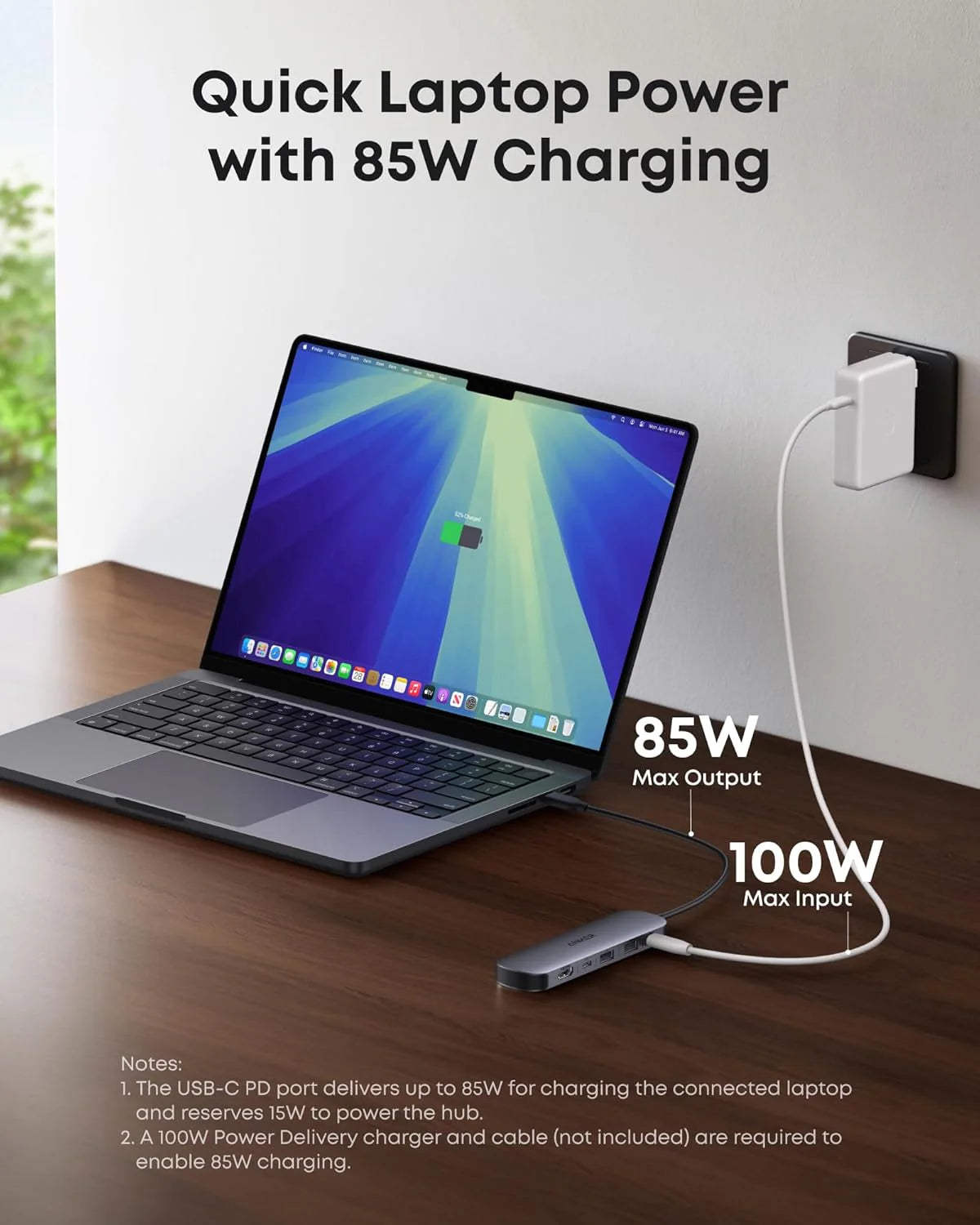 Anker USB C Hub 7-in-1 Multi-Port USB Adapter – A83D2