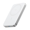 Anker MagGo Ultra Slim PowerBank 10000mAh Qi2 Certified 15W Aurora White – A1664