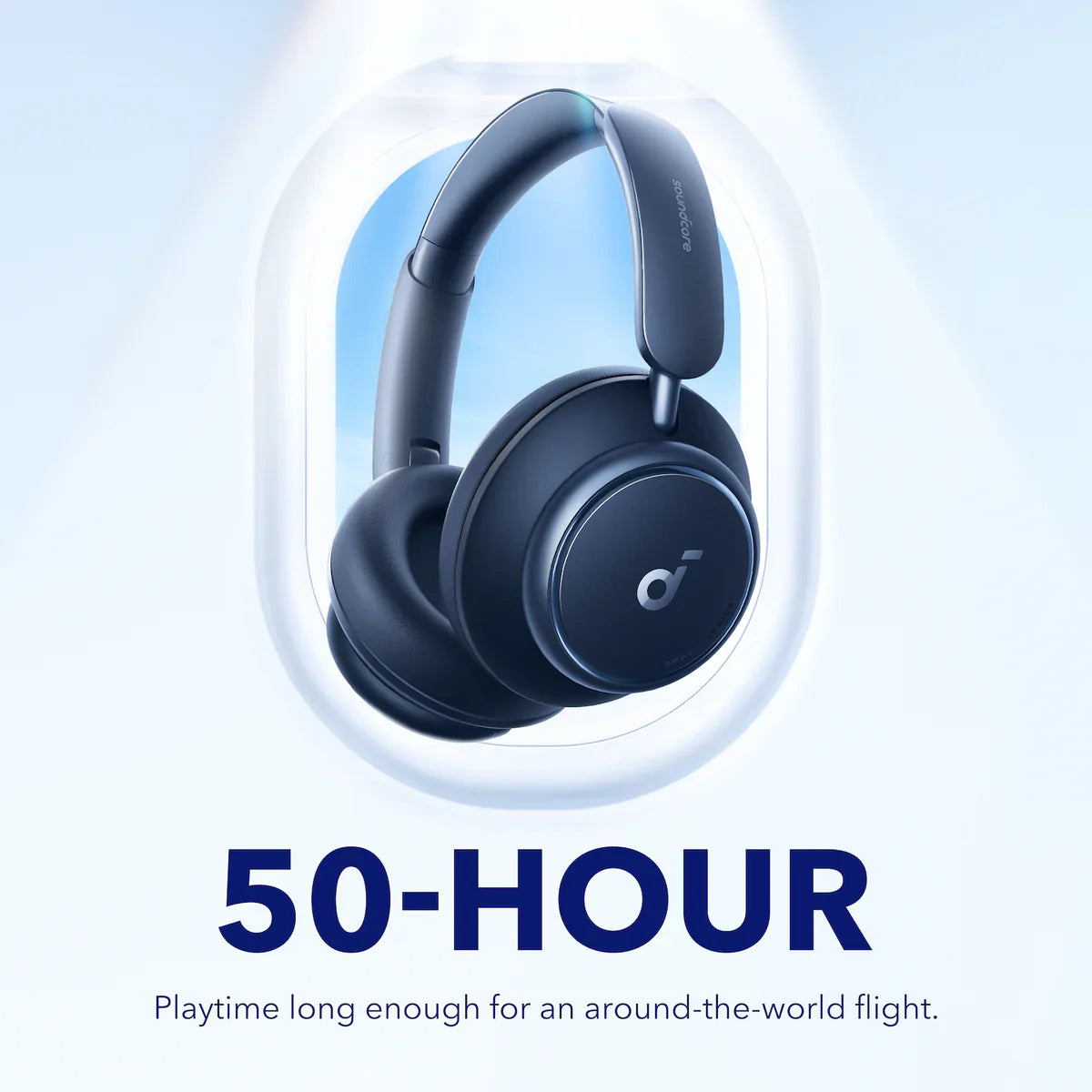 Anker Soundcore Space Q45 Adaptive Active Noise Cancelling Headphones Blue - A3040