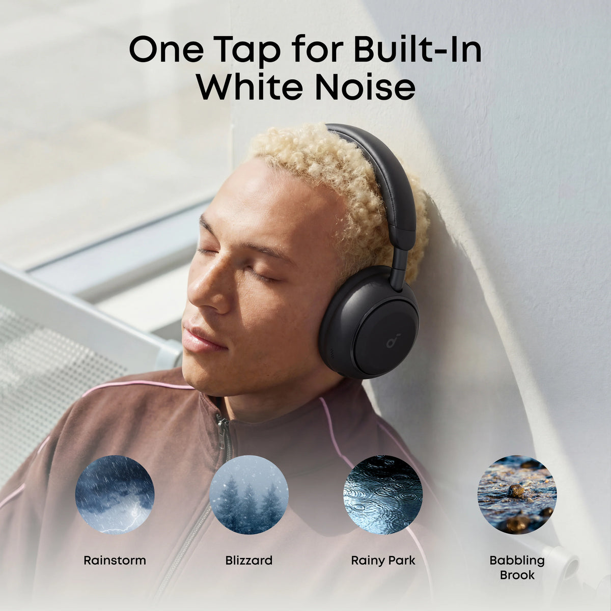 Anker SoundCore Space 2 | Comfortable Noise Cancelling Headphones for All-Day Wear