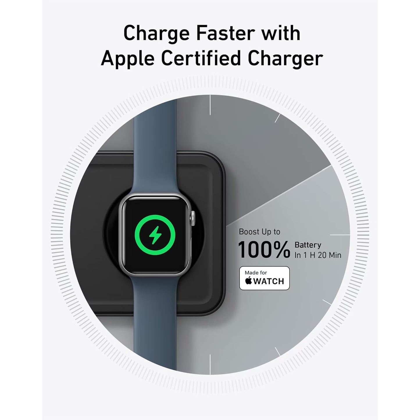 Anker Foldable 3-in-1 Wireless Charging Station Qi2 Certified – B25M1