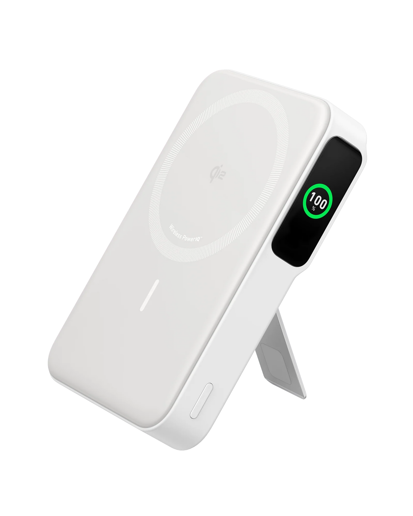 Anker Nano MagGo Power Bank 10k 15w Ultra-Fast Magnetic Charging with Smart Display (Shell White) – A110Z