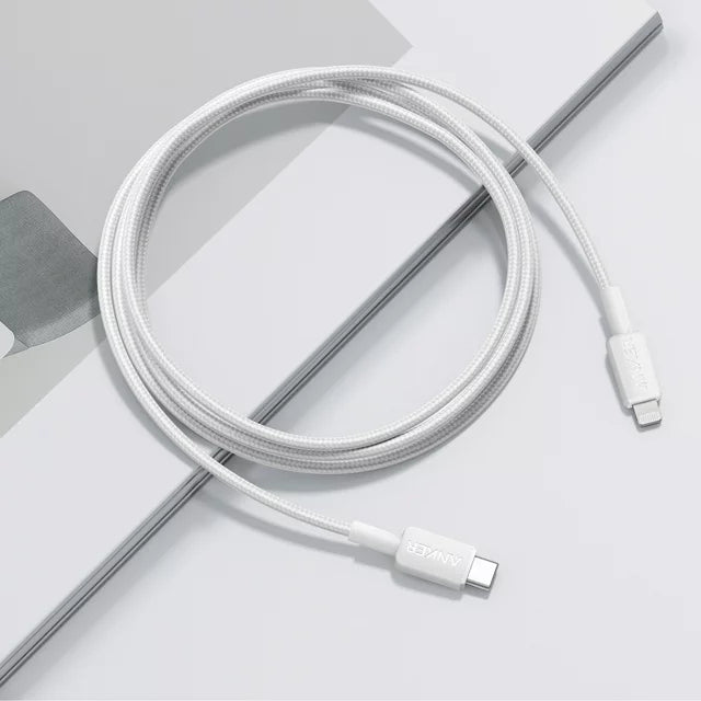 Anker 310 USB-C to Lightning Cable Braided Black – A81A5