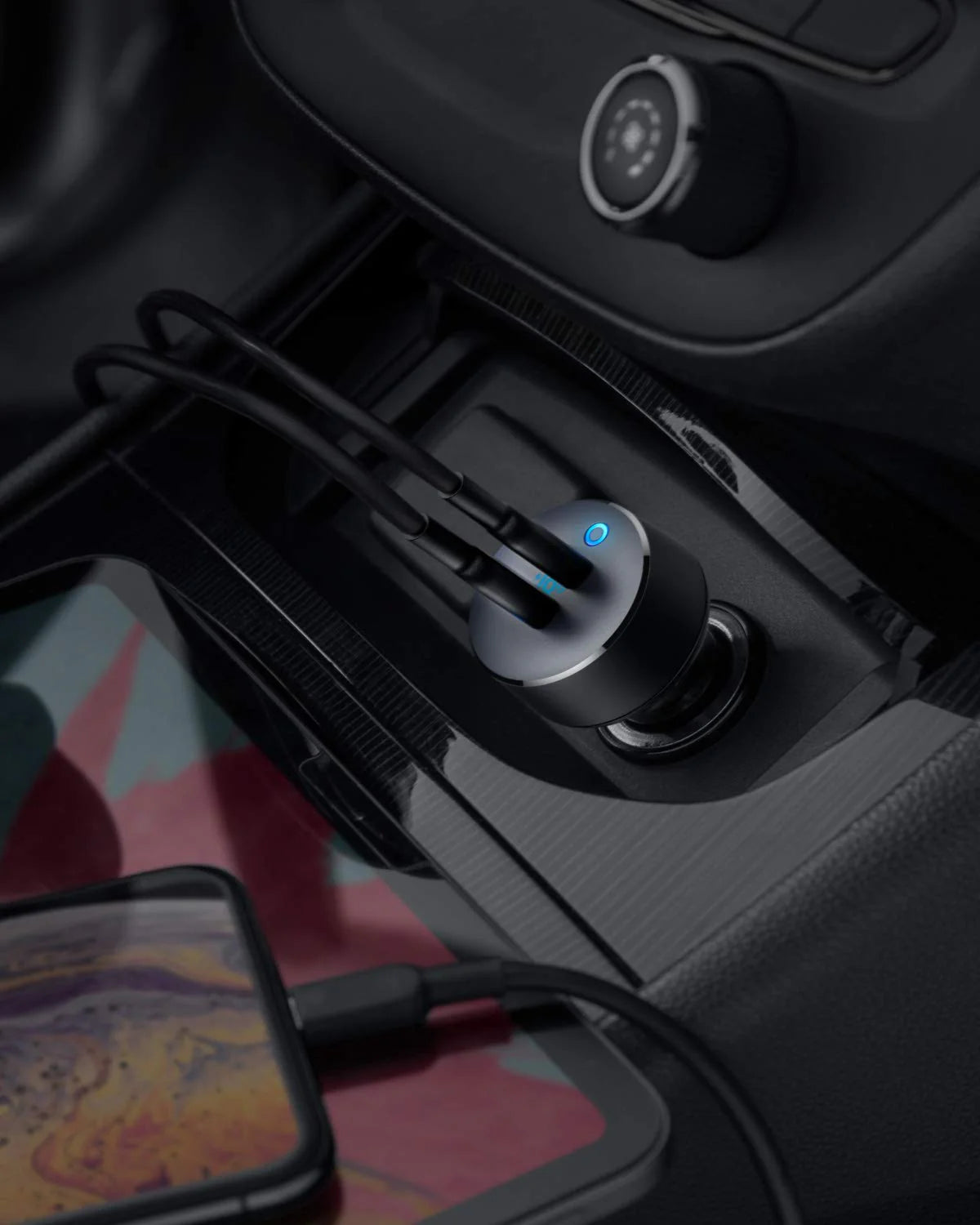 Anker PowerDrive III Duo USB-C Car Charger 40W – A2724