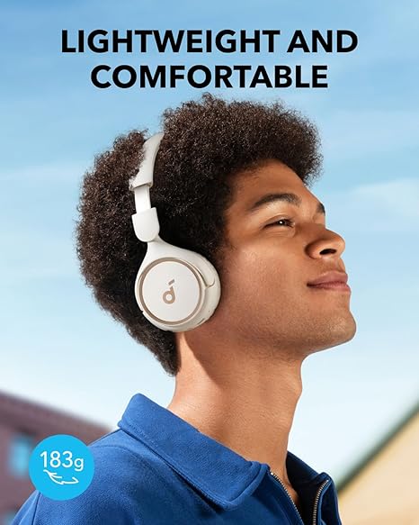 Anker Soundcore H30i Wireless On-Ear Headphones Jet Black - A3012