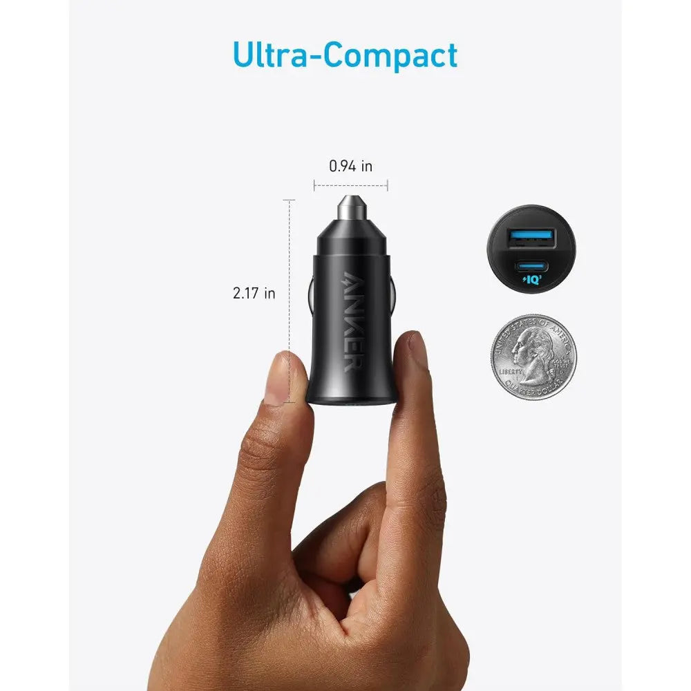 Anker PowerDrive Car Charger 30W With PPS – A2741