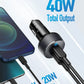 Anker PowerDrive III Duo USB-C Car Charger 40W – A2724