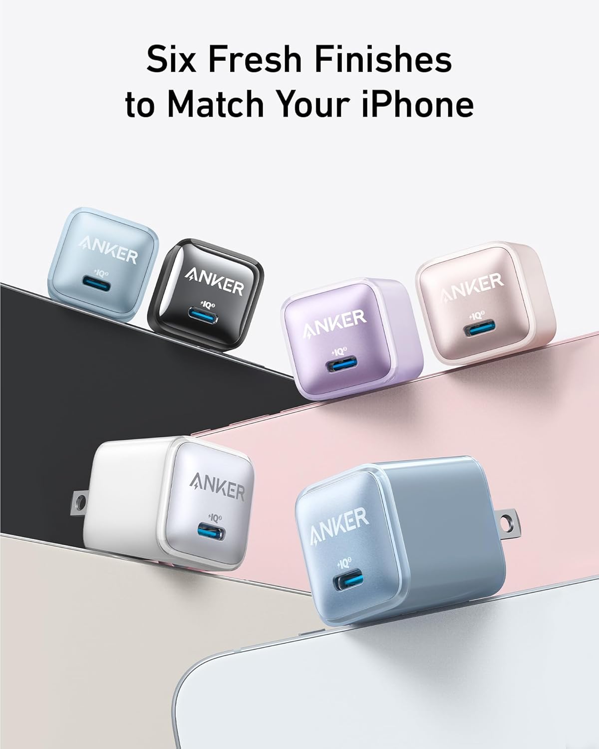Anker 511 Charger (Nano Pro, 20W) Purple - A2637