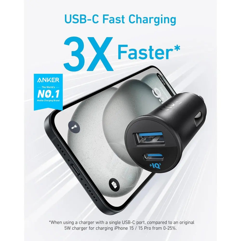 Anker PowerDrive Car Charger 30W With PPS – A2741