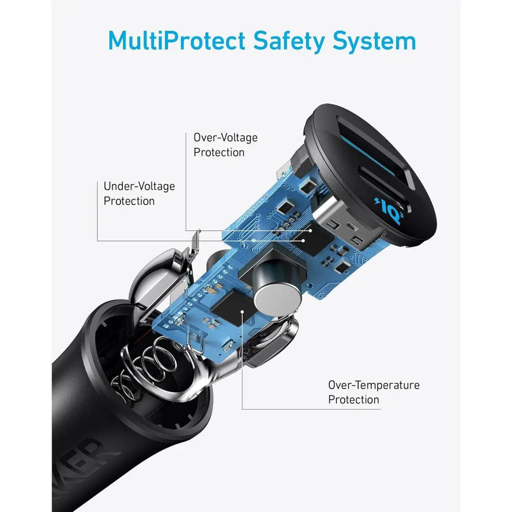 Anker PowerDrive Car Charger 30W With PPS – A2741