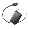 Anker Nano 10000mAh 45W with Built-In Retractable USB-C Cable  PowerBank (Black) – A1638