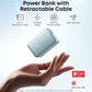 Anker Nano 10000mAh 45W with Built-In Retractable USB-C Cable Power Bank(Teal Oasis) – A1638