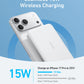 Anker MagGo Ultra Slim PowerBank 10000mAh Qi2 Certified 15W Aurora White – A1664
