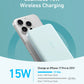 Anker MagGo Ultra Slim PowerBank 10000mAh Qi2 Certified 15W Teal Oasis – A1664