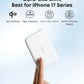Anker Nano Power Bank (5K, MagGo, 15W, Slim) Aurora White - A1665