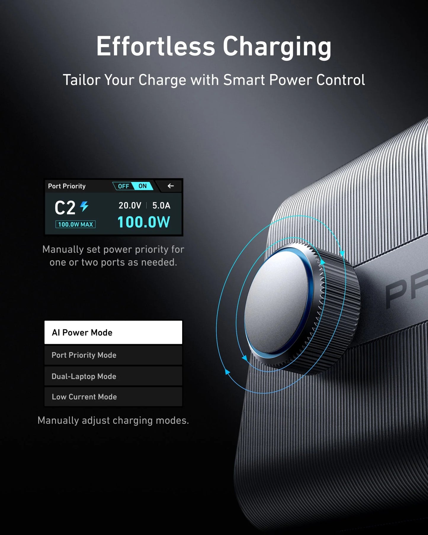 Anker Prime Charger 250W 6-Port GaN Charging Station – A2345