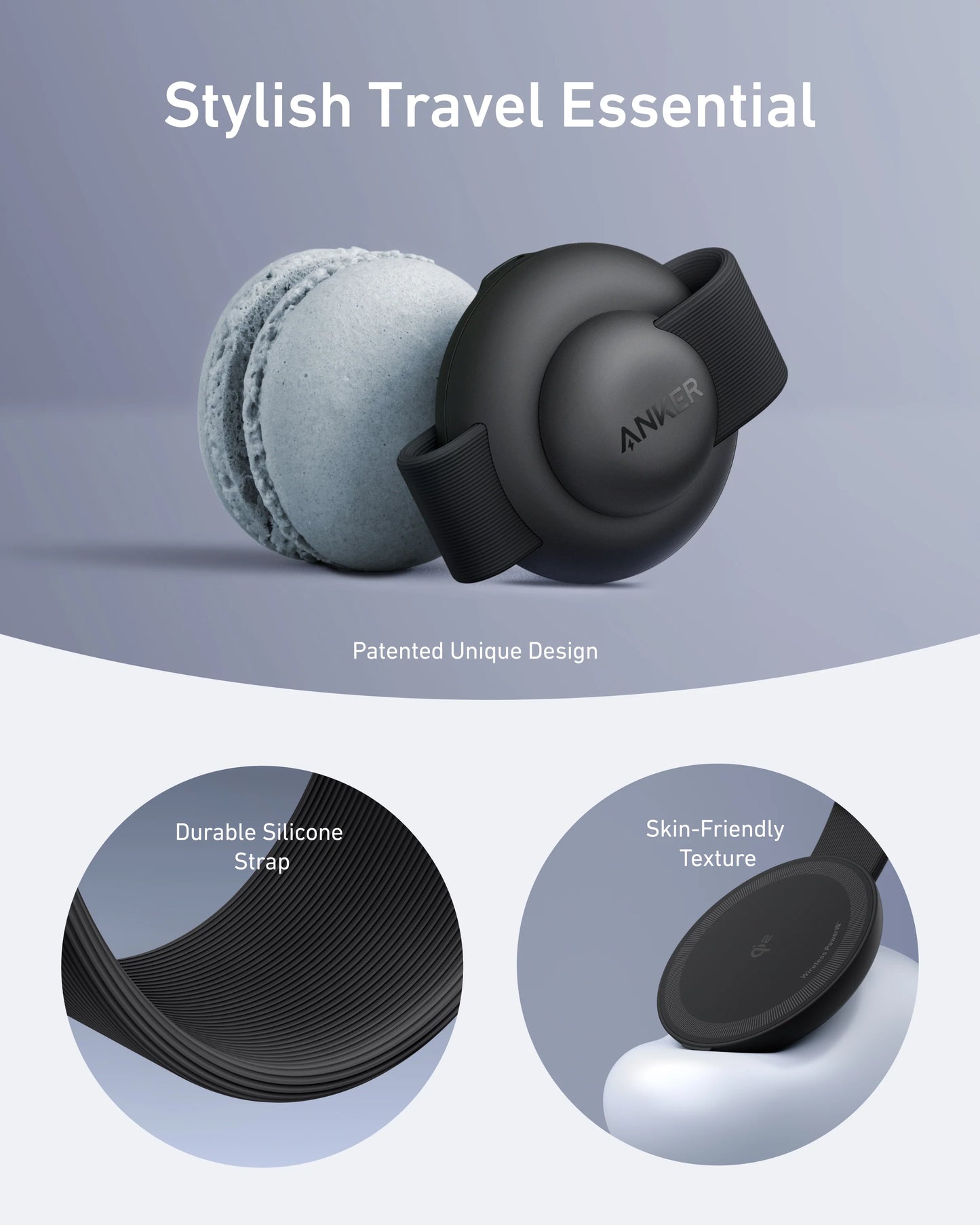 Anker MagGo 3-in-1 Foldable Charging Pad 15W Qi2 Wireless Charger – B25M8