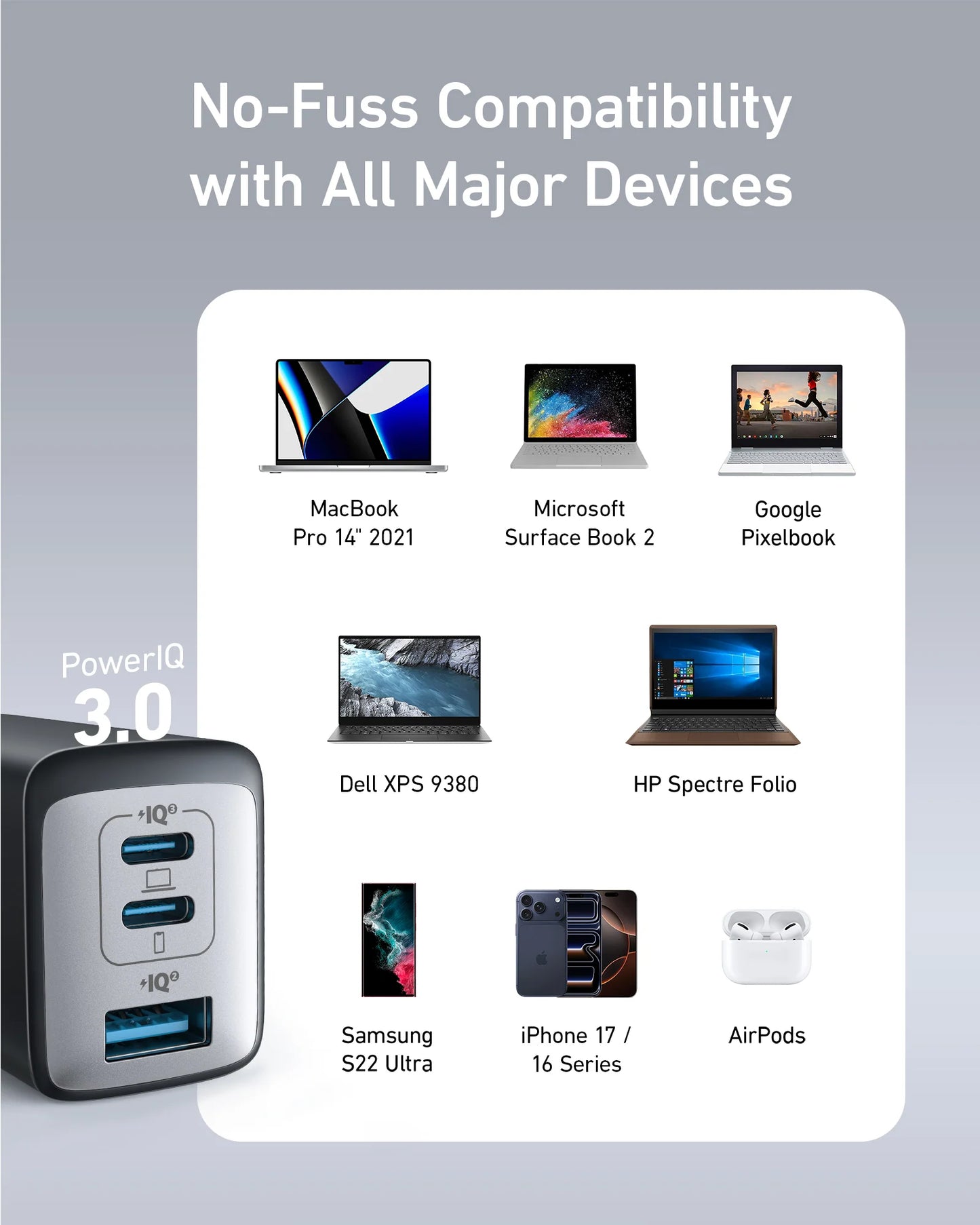 Anker 735 PowerPort III 3-Port 65W -A2667