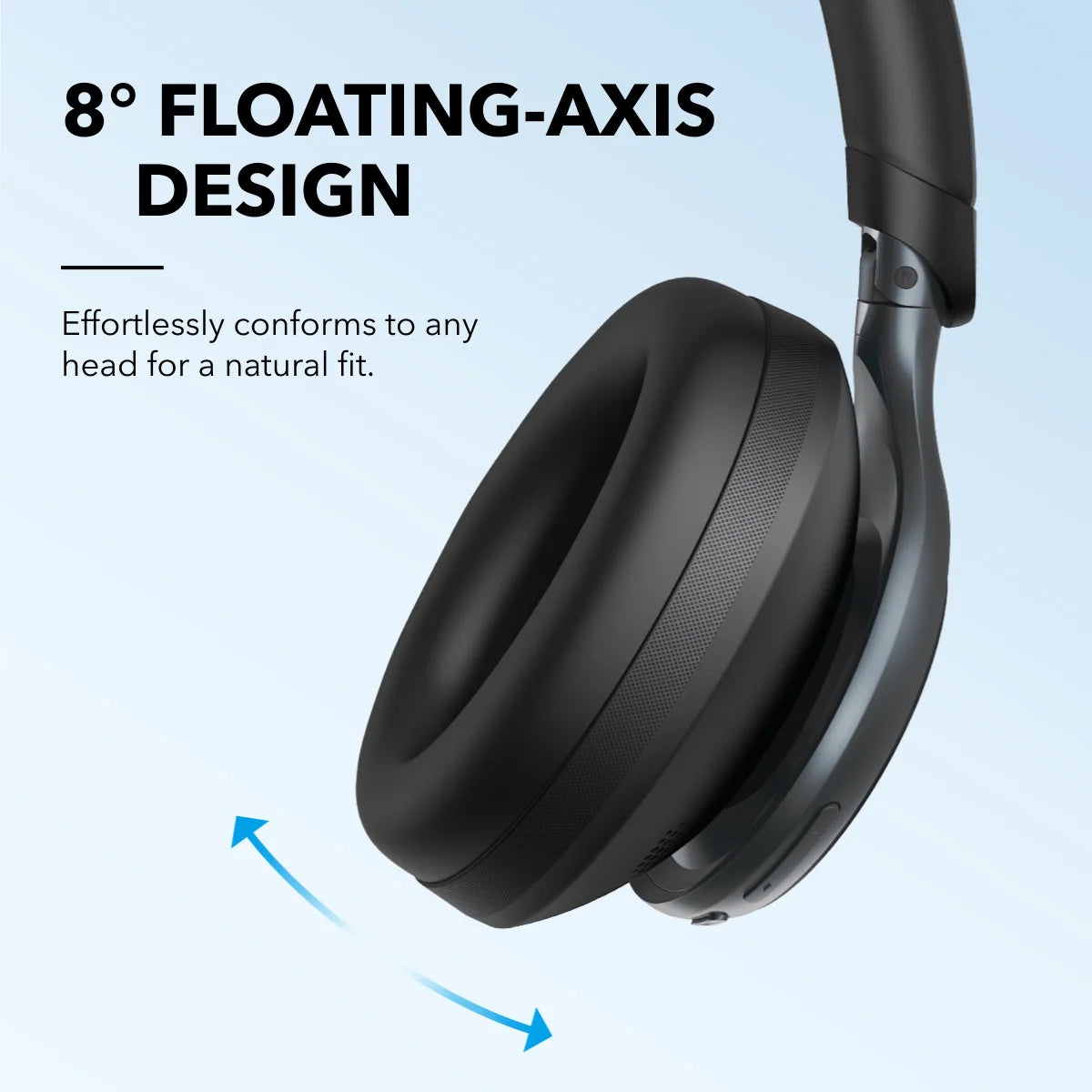 Anker SoundCore Space One Active Noise Cancelling Headphones Black - A3035
