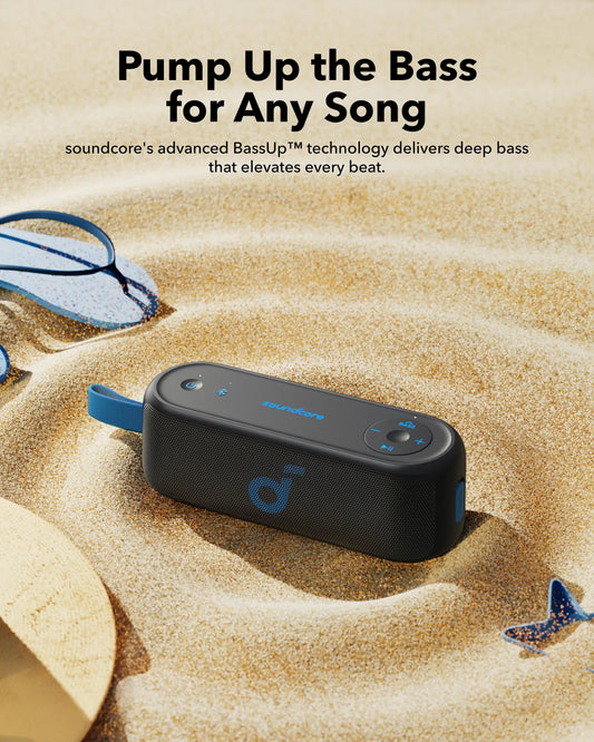 Anker SoundCore Select 3 Portable Outdoor Bluetooth Speaker – Black
