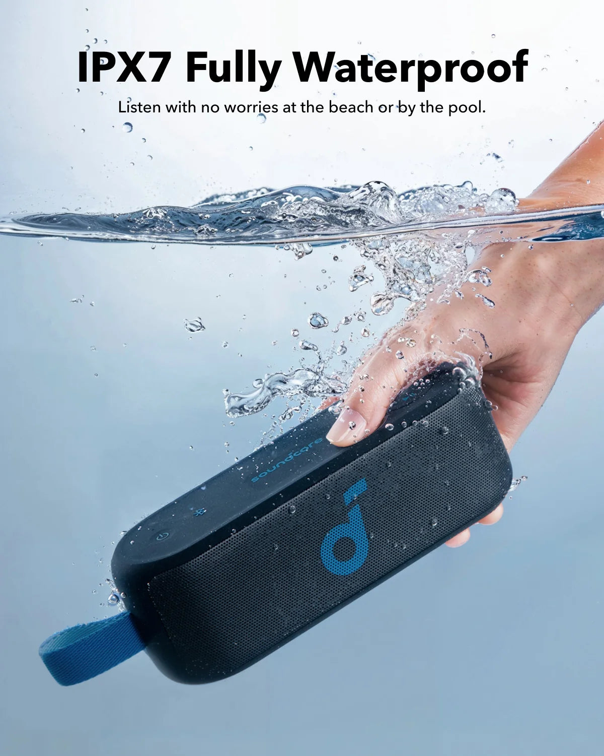Anker SoundCore Select 3 Portable Outdoor Bluetooth Speaker – Black