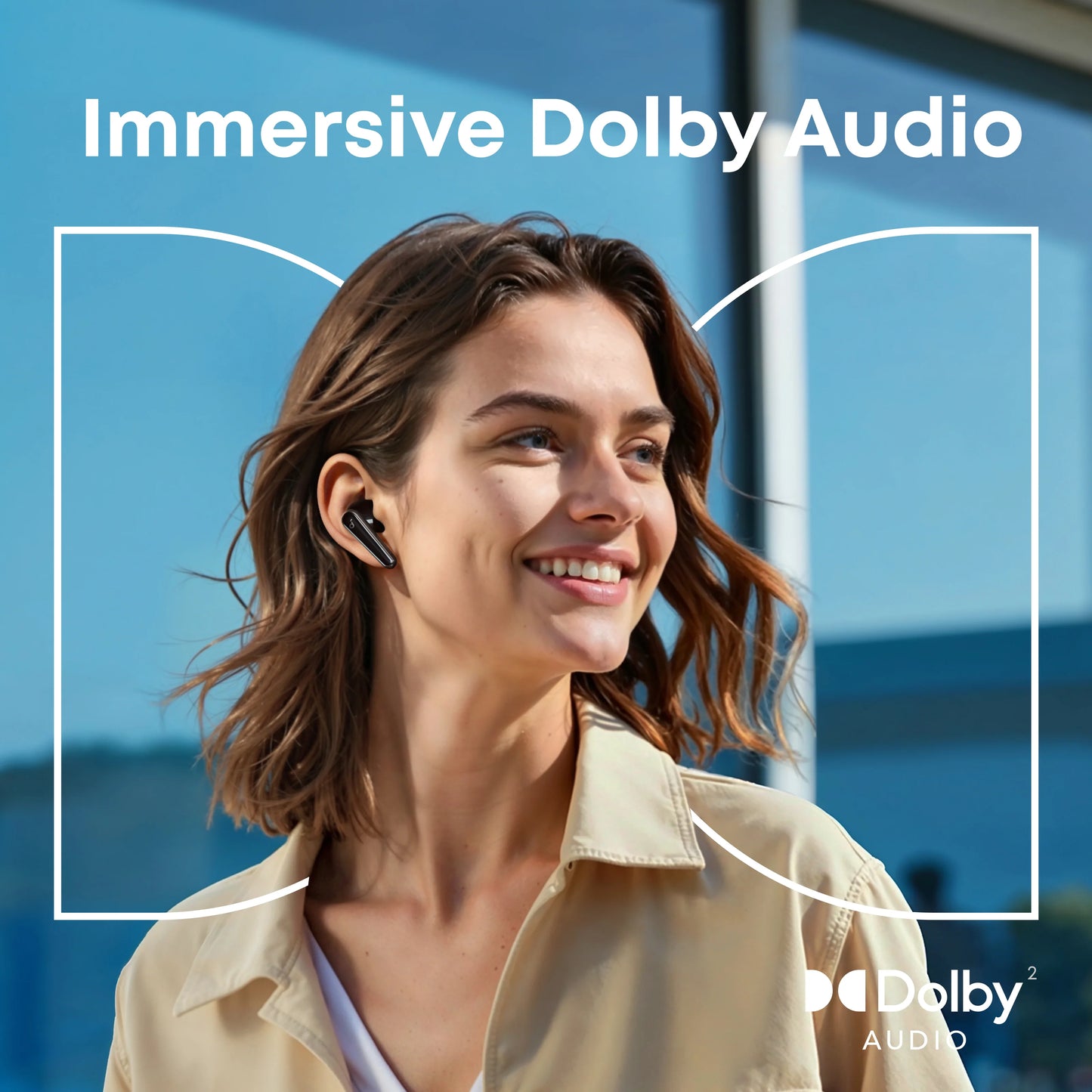 Anker SoundCore Liberty 5 | Noise-Cancelling Earbuds with Dolby Audio - Black