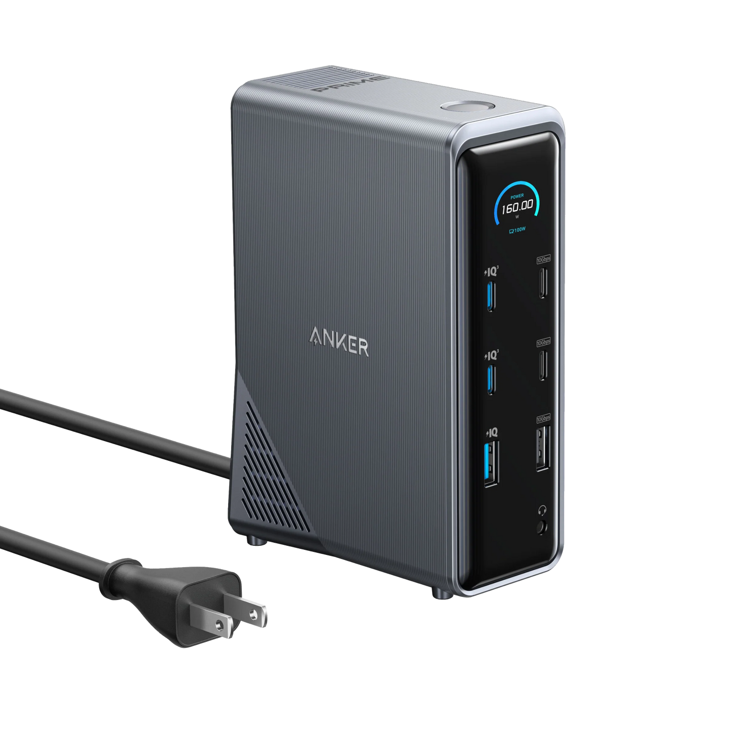 Anker Prime Charging Docking Station (14-in-1, Dual Display, 160W)) - A83B6
