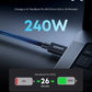 Anker Prime Thunderbolt 5 Cable 3.3 ft 80 Gbps, 240W – A84N1