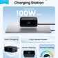 Anker Nano 100W 6-in-1 Charger Station with Retractable USB-C Cable (Black) – A91C8