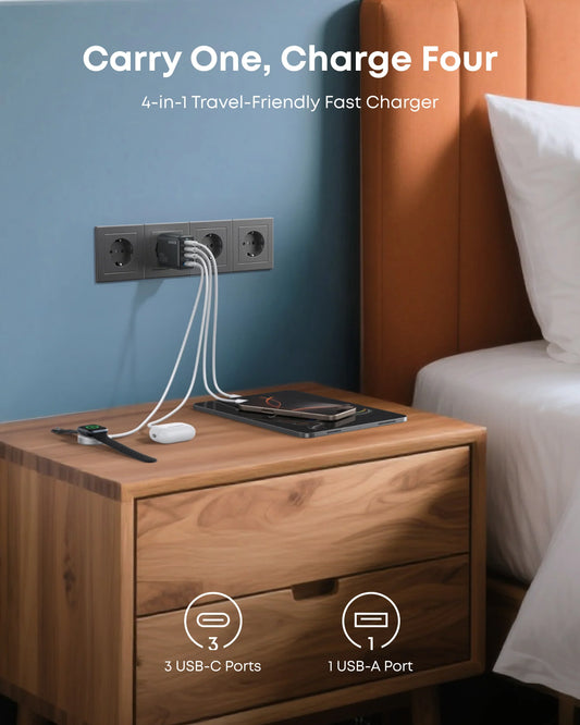 Anker Zolo 70W Charger 4-Port - A121C