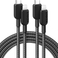 Anker 310 USB-C to Lightning Cable Braided Black – A81A5