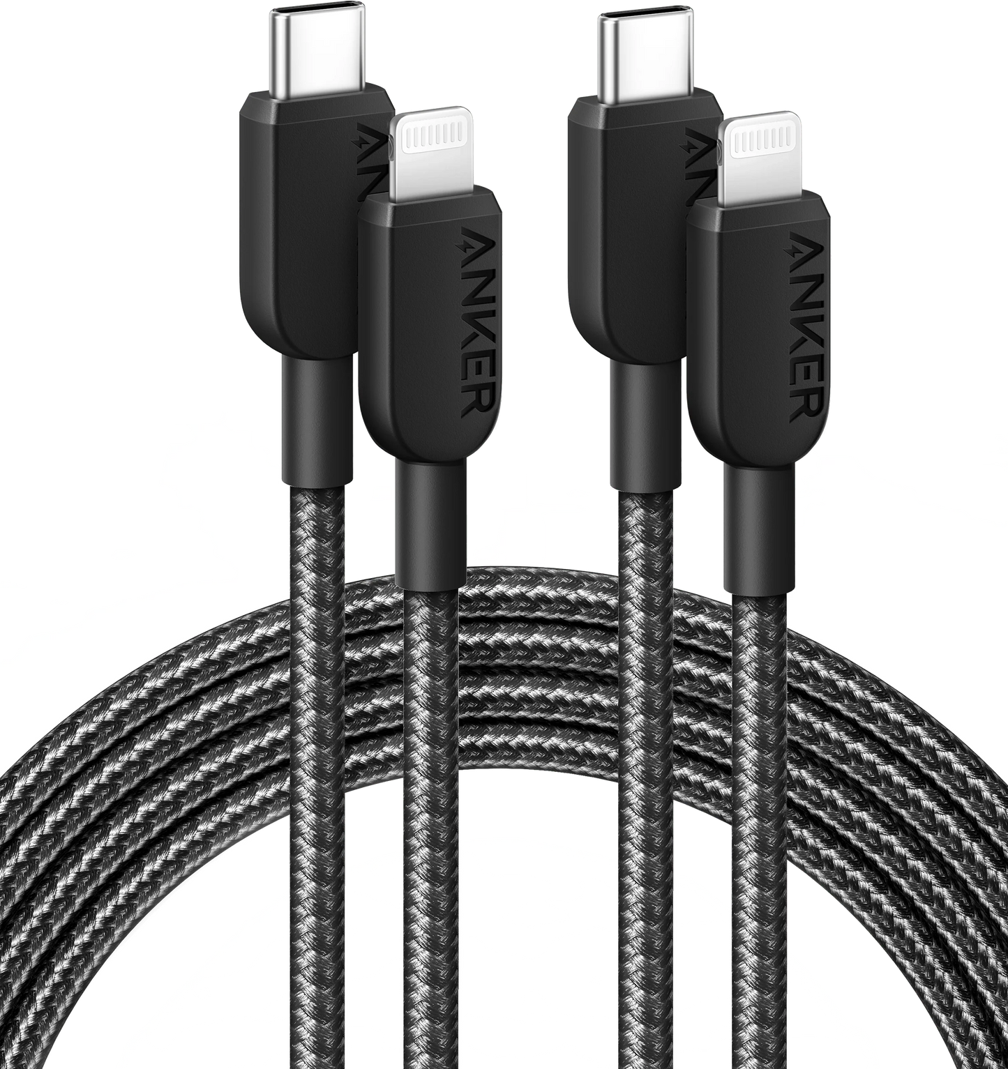 Anker 310 USB-C to Lightning Cable Braided Black – A81A5