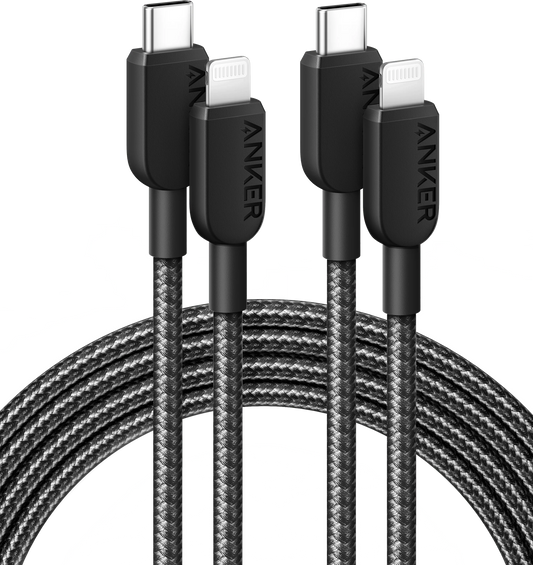 Anker 310 USB-C to Lightning Cable Braided Black – A81A5