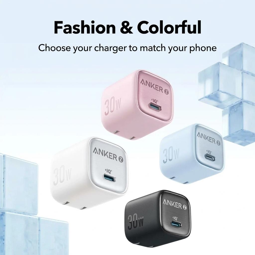 Anker Zolo 30W Compact GaN Charger – A2698