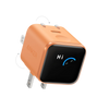 Anker Nano Charger (45W, Smart Display, 180° Foldable) Orange  – A121D