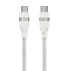 Anker USB C to USB C 240W Upcycled-Braided (3ft, White) Fast Charging Cable – A82E2