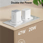 Anker 523 Charger (Nano 3, 47W) Shell White – A2039