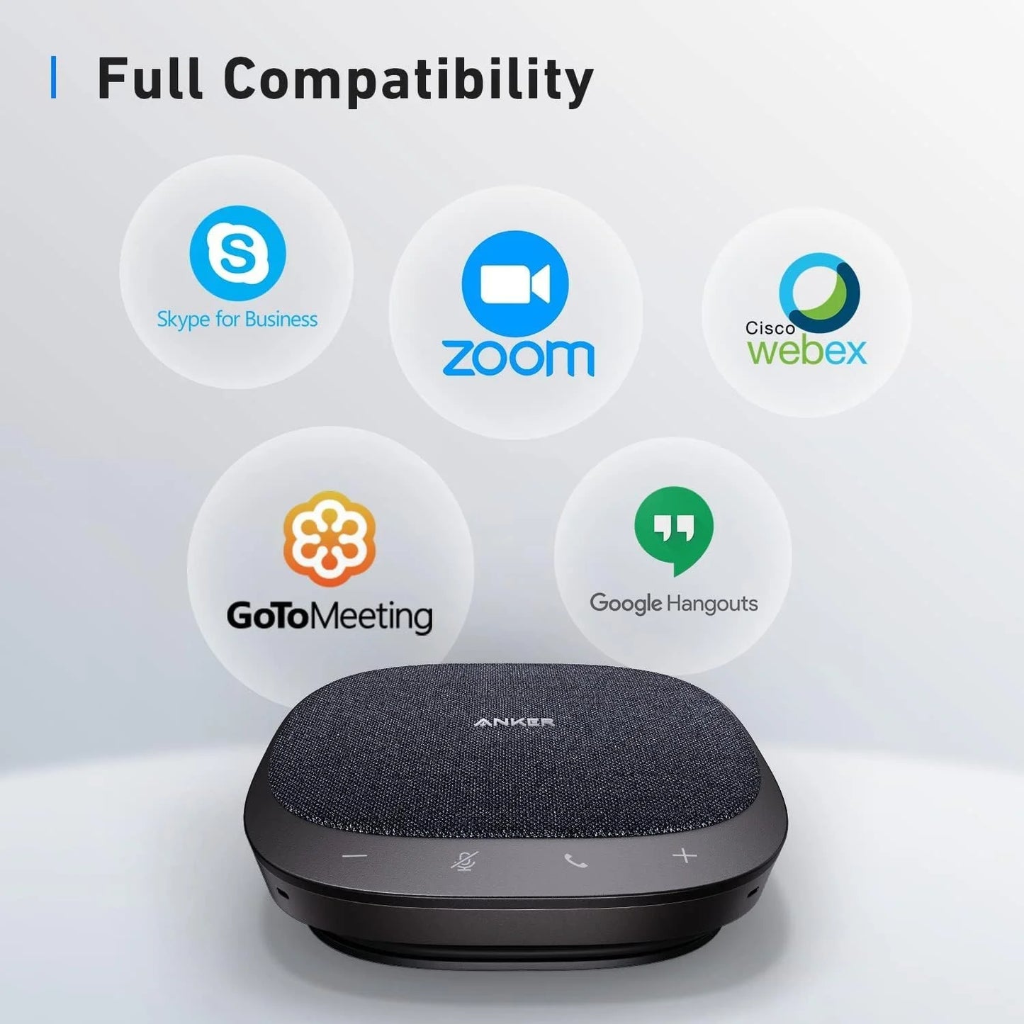 Anker PowerConf S330 USB SpeakerPhone – Black