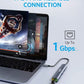 Anker 543 USB-C Hub (6-in-1, Slim) - A8365