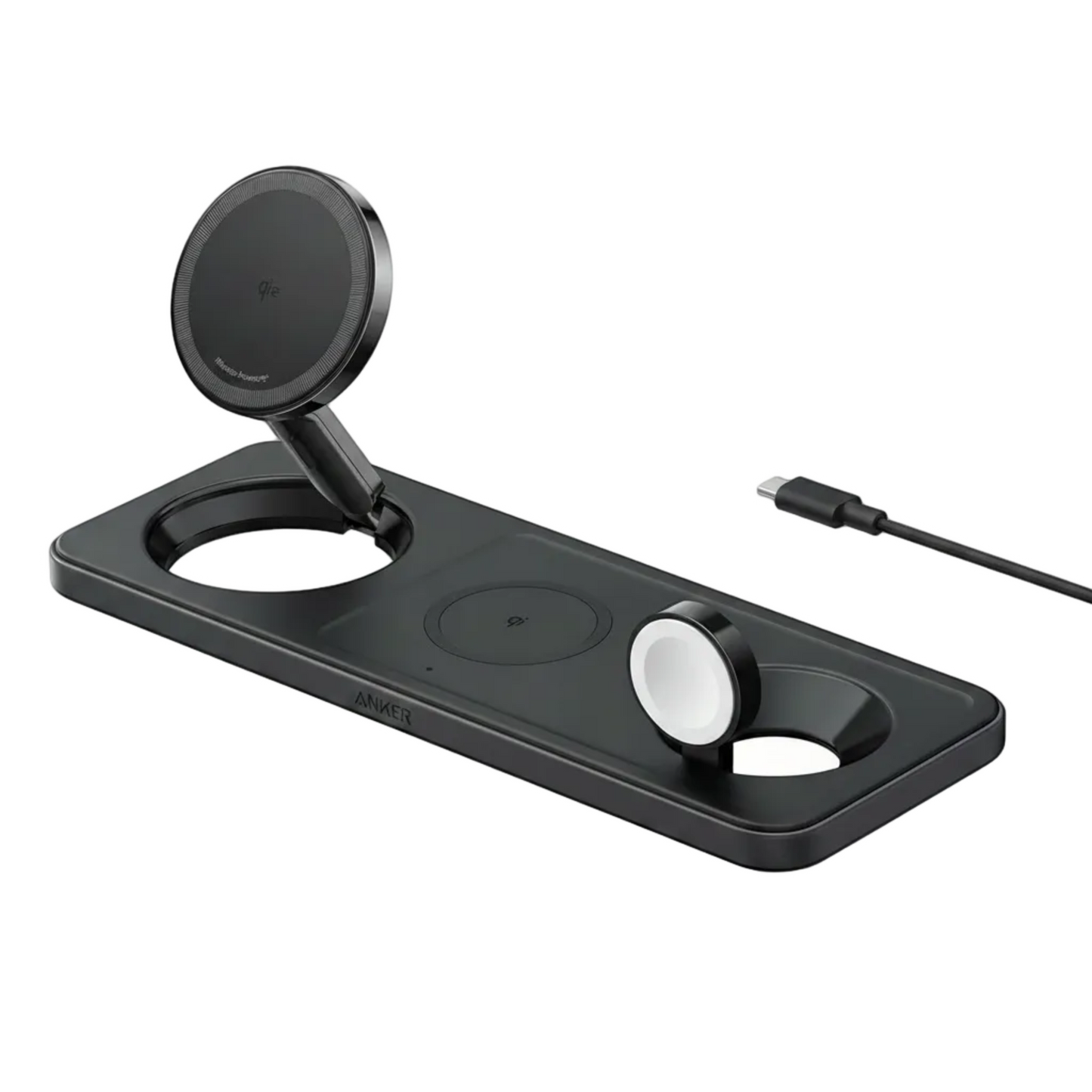 Anker Foldable 3-in-1 Wireless Charging Station Qi2 Certified – B25M1