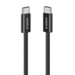 Anker Zolo USB C to USB C 240W Braided Fast Charging Data Cable (3ft, Black) – A8060