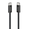 Anker Zolo USB C to USB C 240W Braided Fast Charging Data Cable (3ft, Black) – A8060